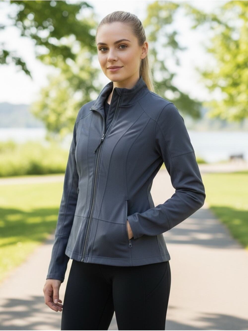 ZELLA Women’s Medium Full Zip Performance Jacket